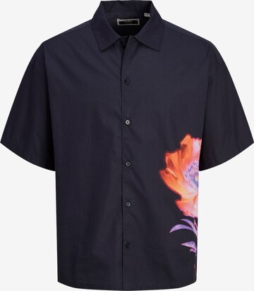 JACK & JONES Comfort Fit Hemd 'BLOOM' in Blau: predná strana