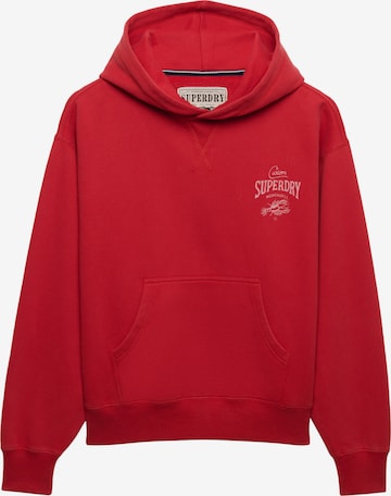 Superdry & Co Sweatshirt 'Heritage Hamptons' in Rood: voorkant