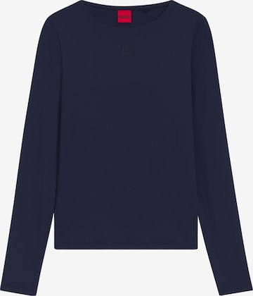 HUGO Shirt 'Dasiia' in Blau: Vorderseite