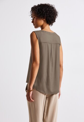 STREET ONE Bluse in Braun