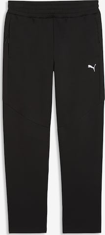 PUMA Workout Pants 'Evostripe' in Black: front