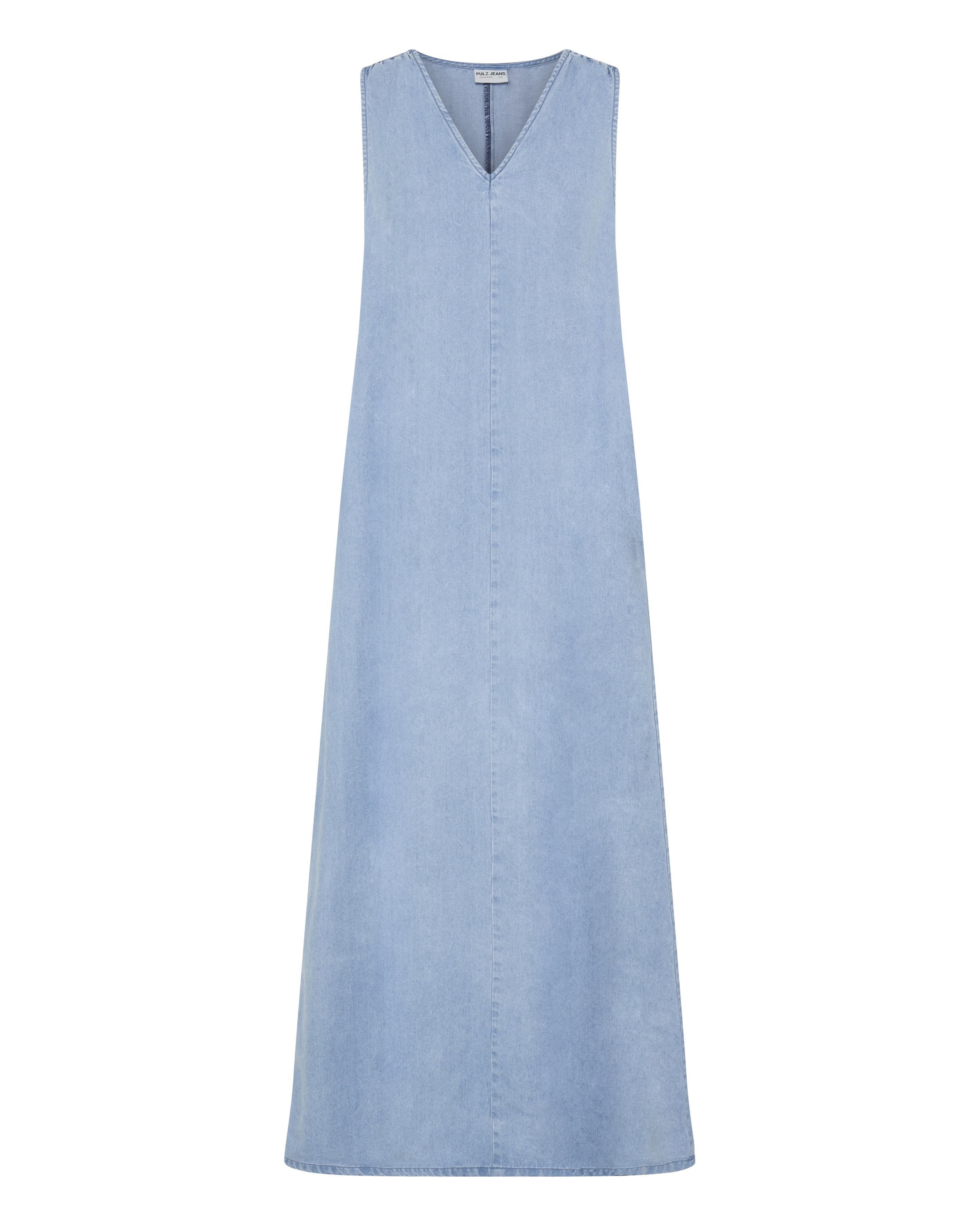 Pulz Jurk 'PZCHRISTA' in Blauw: voorkant