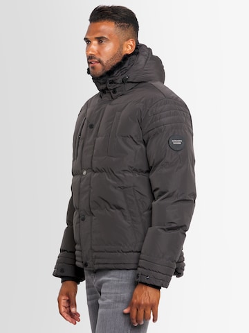 Alessandro Salvarini Winter Jacket 'Fabiano' in Grey