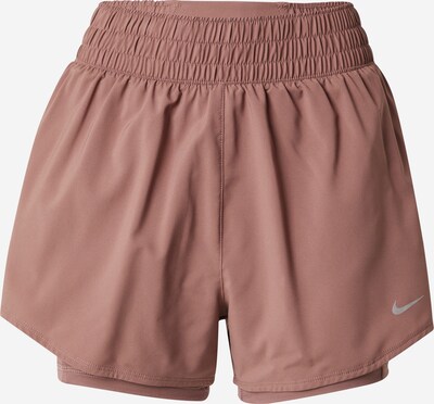 NIKE Pantalon de sport 'ONE' en mauve, Vue avec produit