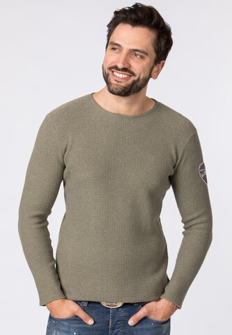 STOCKERPOINT Sweater 'Pedro' in Green: front