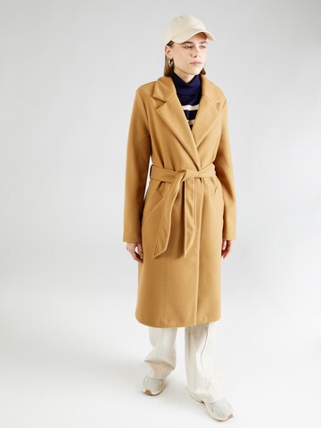 VERO MODA Between-Seasons Coat 'FORTUNEAYA' in Brown