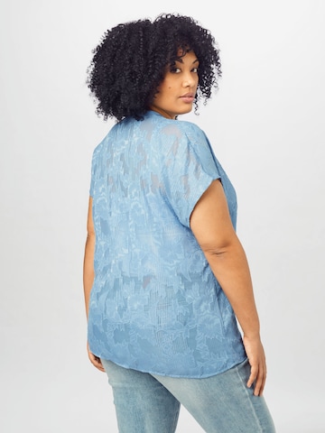 KAFFE CURVE חולצות נשים 'Metty' בכחול