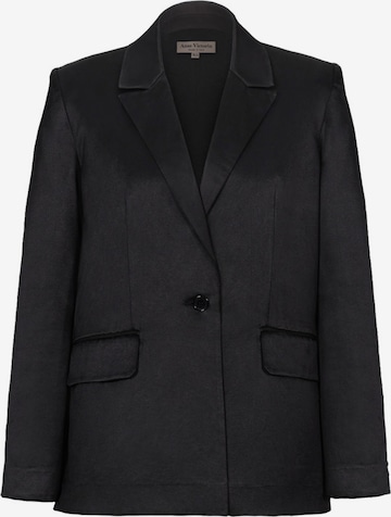 Blazer 'Claire' Anse Victorin en noir : devant