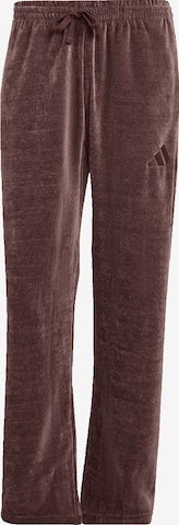 ADIDAS SPORTSWEAR Loosefit Urheiluhousut 'A SZN' värissä ruskea: etupuoli