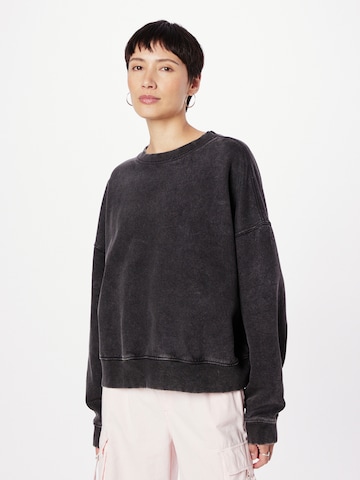 WEEKDAY Sweatshirt in Grijs: voorkant