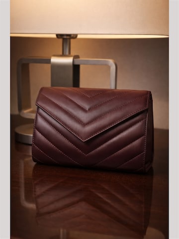 Sellenes Clutch 'Val Wine Clutch'‌‌‌‌‌‌‌ in Rot