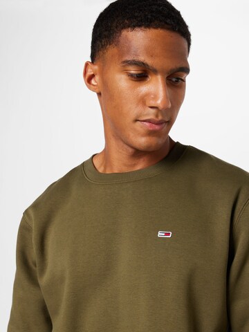 Sweat-shirt Tommy Jeans en vert