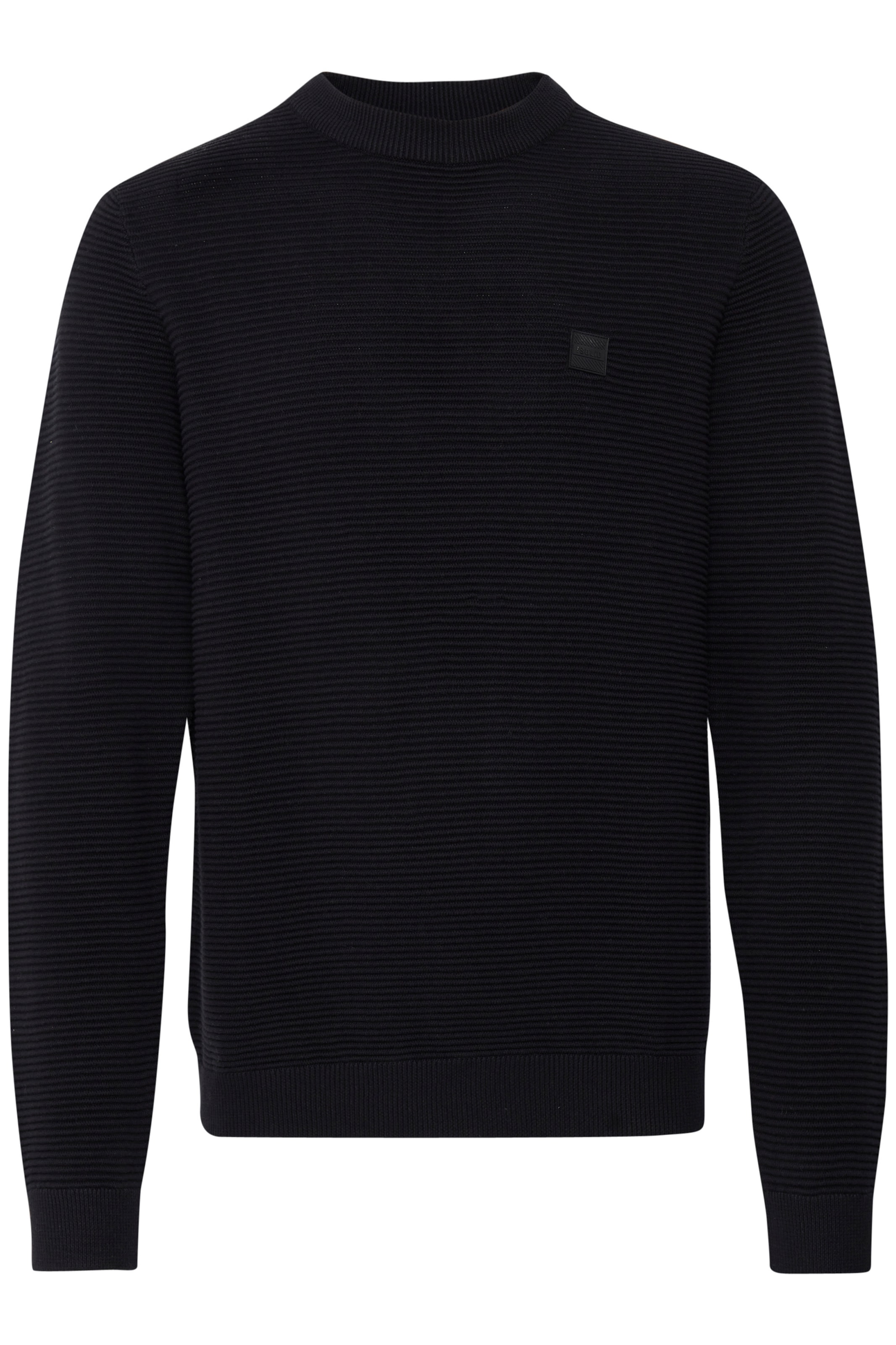 Pull-over 'Valencia' !Solid en noir : devant