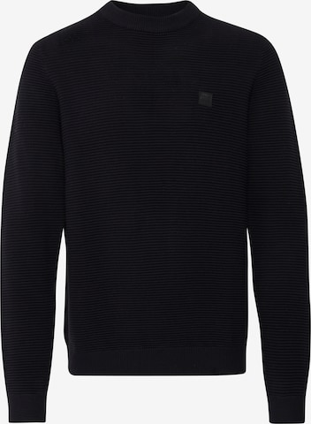 !Solid Sweater 'Valencia' in Black: front