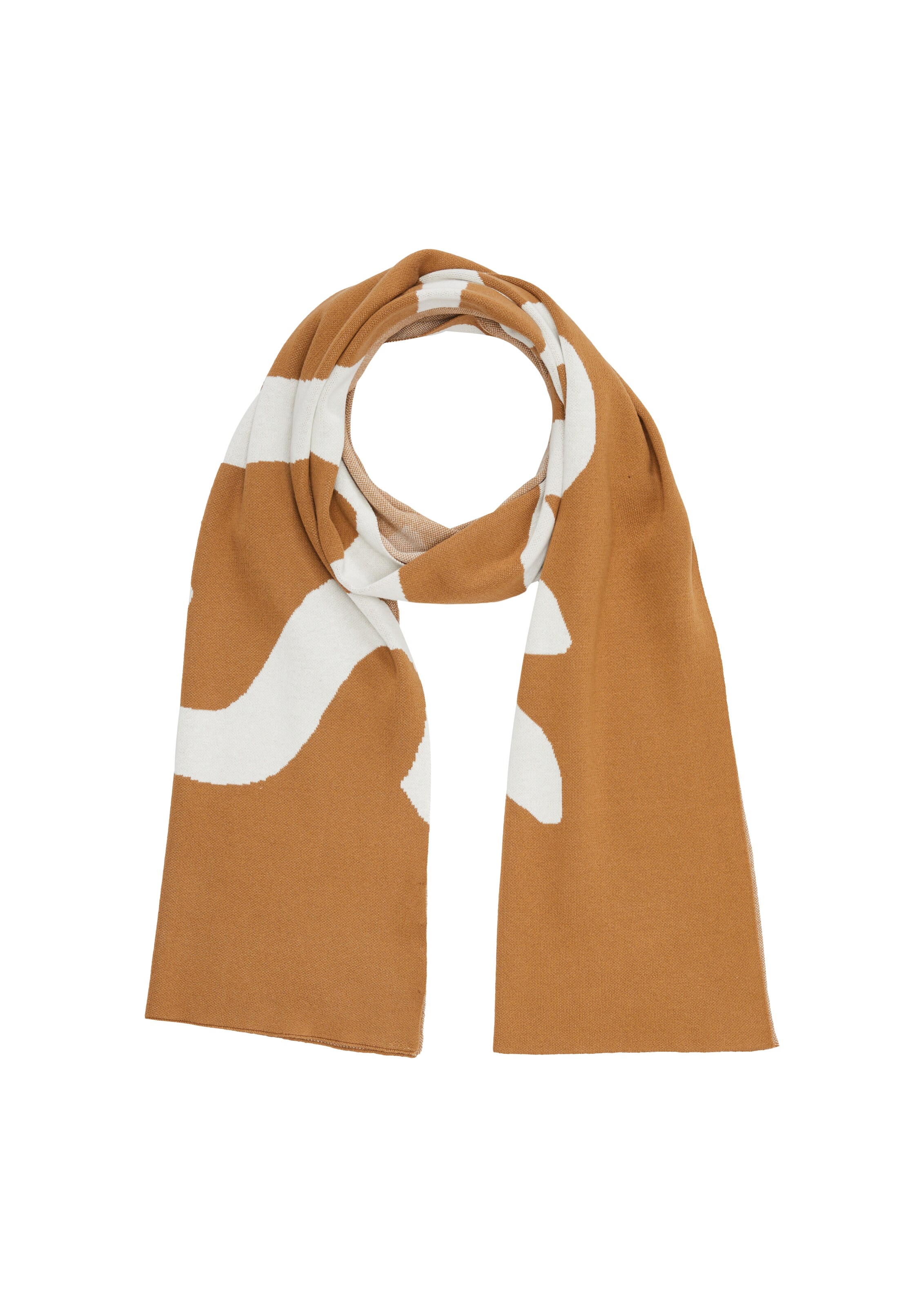 s.Oliver Shawl in Brown: front