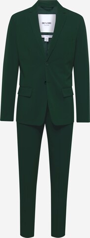 Only & Sons Slimfit Kostym 'EVE' i grön: framsida