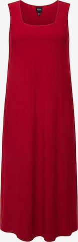 Ulla Popken Šaty – červená: přední strana