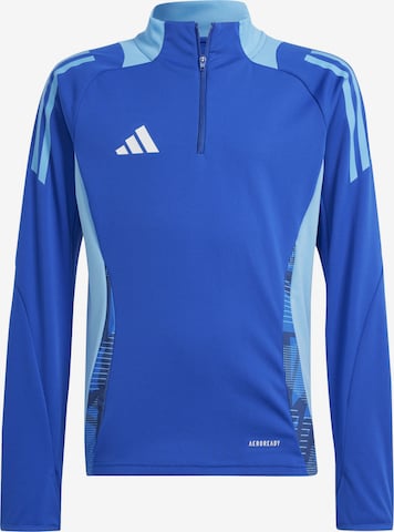 ADIDAS PERFORMANCE Sportsweatshirt in Blau: Vorderseite