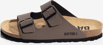 Bayton - Sapato aberto 'Atlas' em castanho: frente