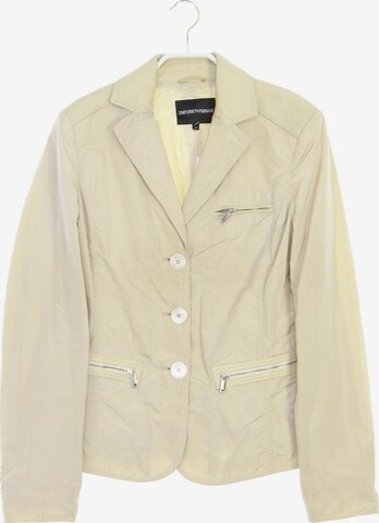 Emporio Armani Jacket & Coat in M in Beige: front