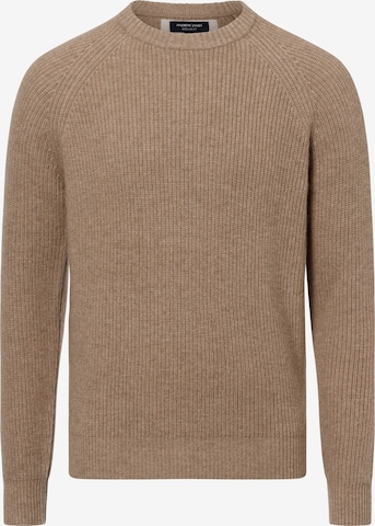 Pull-over Andrew James en marron : devant