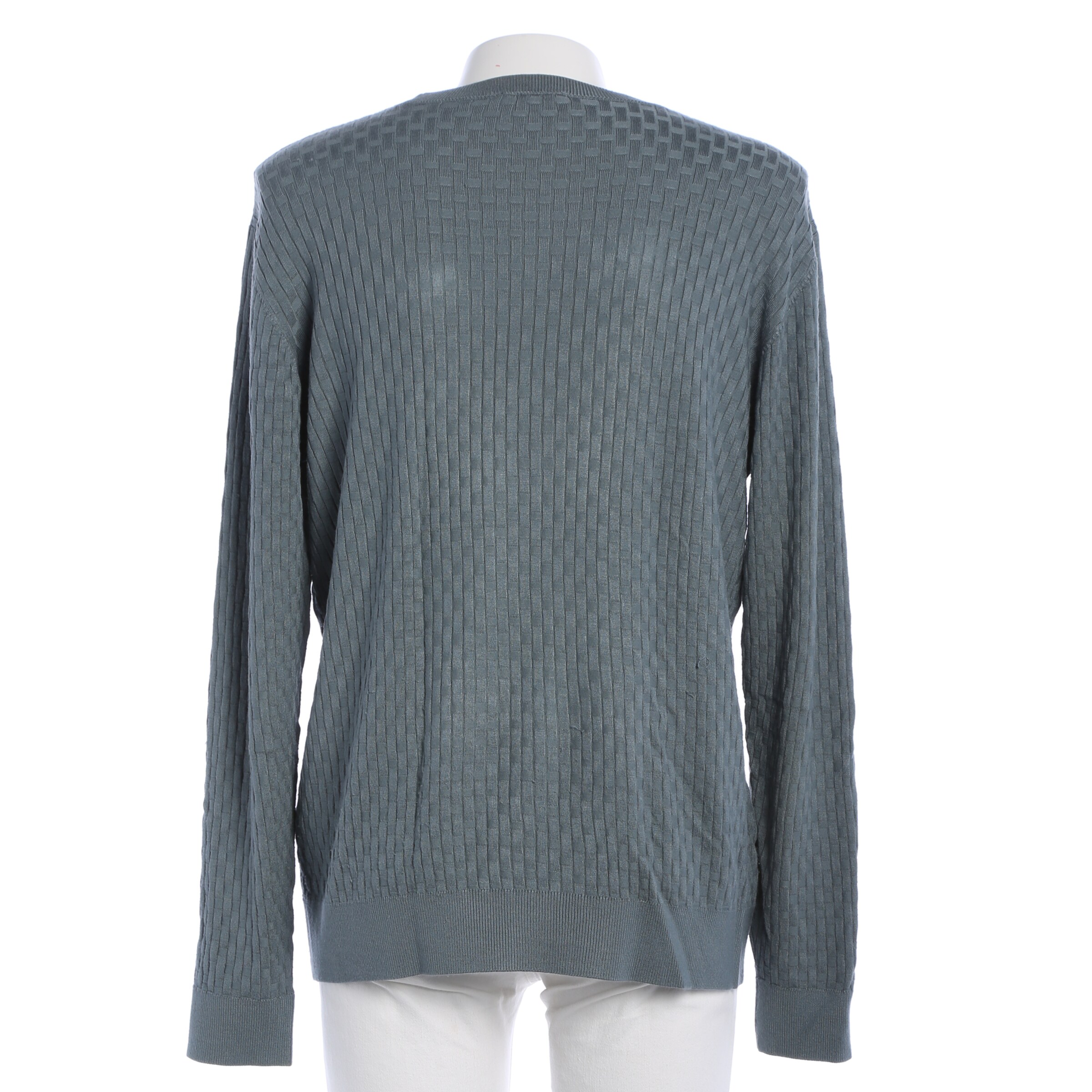 Emporio Armani Pullover / Strickjacke L in Blau