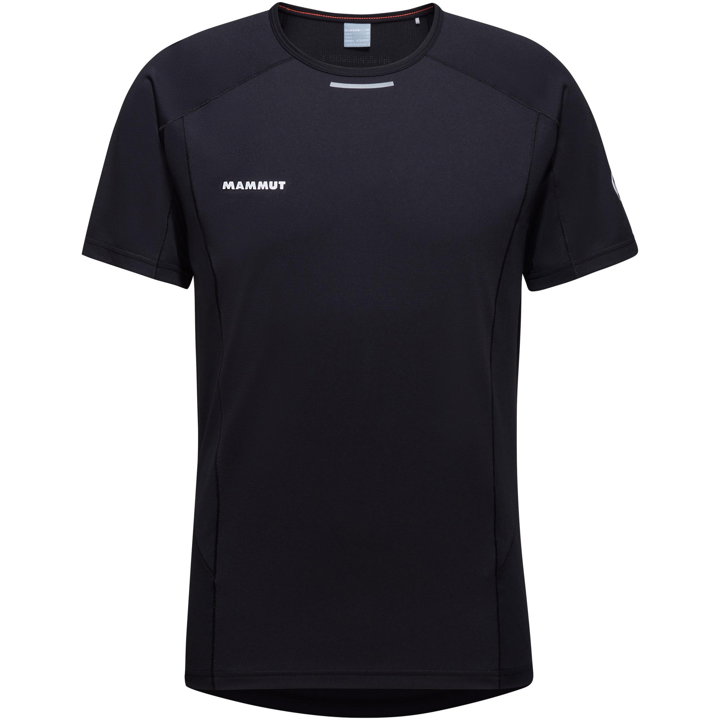 MAMMUT Funktionsshirt 'Aenergy' in Schwarz: Vorderseite