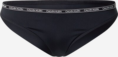 Calvin Klein Swimwear Bikinitrusse i sort / hvid, Produktvisning
