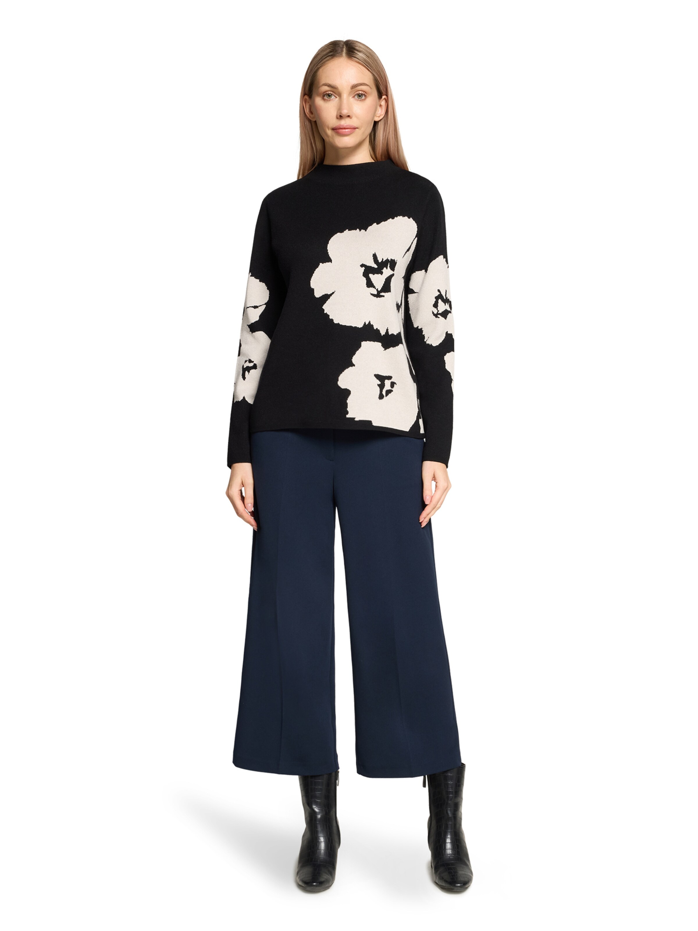 Betty Barclay Wide leg Trousers in Blue