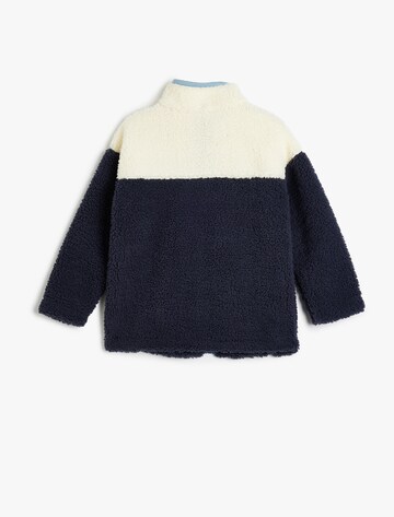 Koton Fleece jas in Blauw