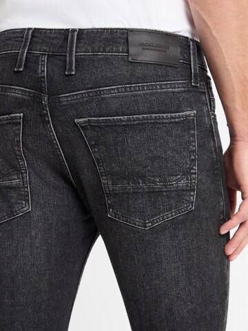 JACK & JONES Slim fit Jeans 'JJIGlenn' in Black