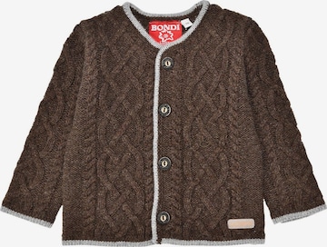 BONDI Strickjacke in Braun: Vorderseite