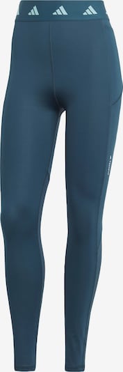 ADIDAS PERFORMANCE Pantalon de sport en bleu / turquoise, Vue avec produit