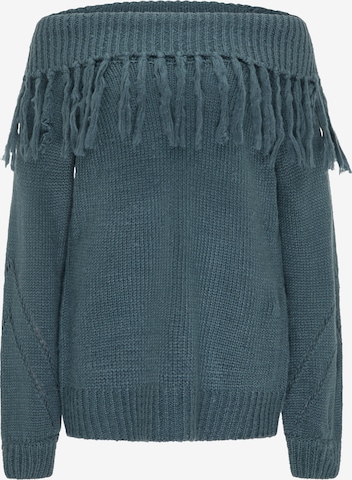 usha FESTIVAL Sweater in Blue: front
