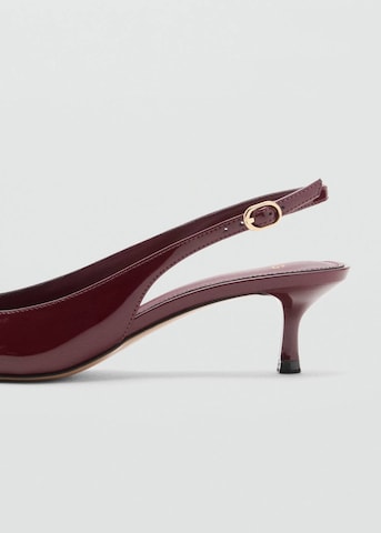 MANGO Pumps in Red