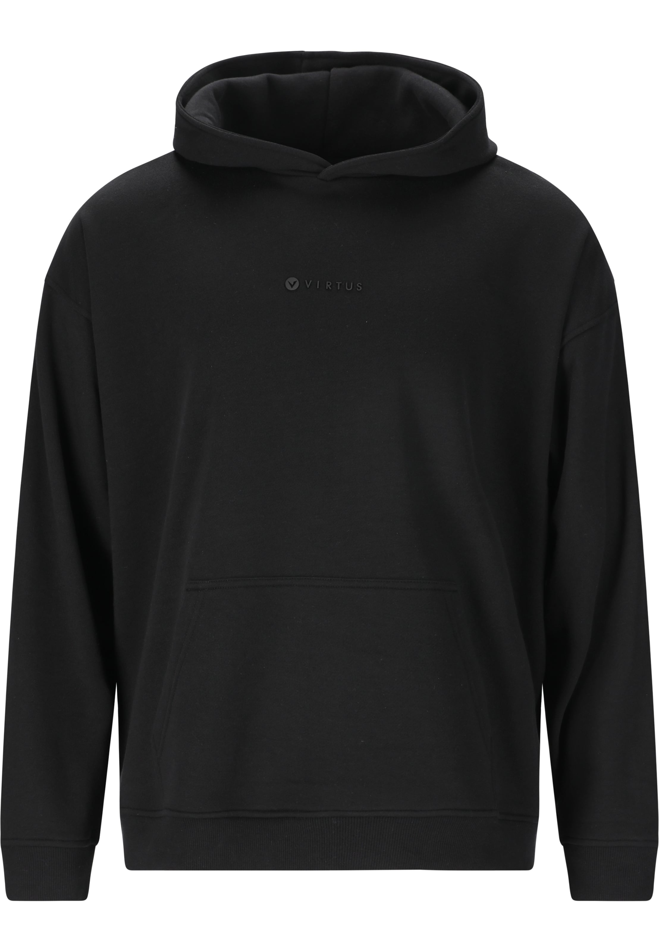 Virtus Trui 'Kayce' in Zwart: voorkant