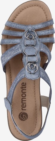 REMONTE Strap Sandals in Blue