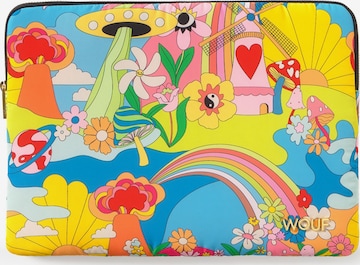 Wouf Laptoptasche 'Studio' in Blau: Vorderseite