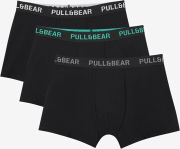 Pull&Bear Bokserishortsit värissä musta: edessä