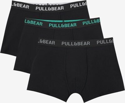 Pull&Bear Boksarice | voda / črna barva, Prikaz izdelka