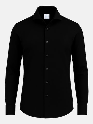 Camicia business 'No. 19' di Vercate in nero: frontale