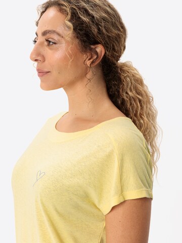 VAUDE Performance shirt 'Neyland' in Yellow