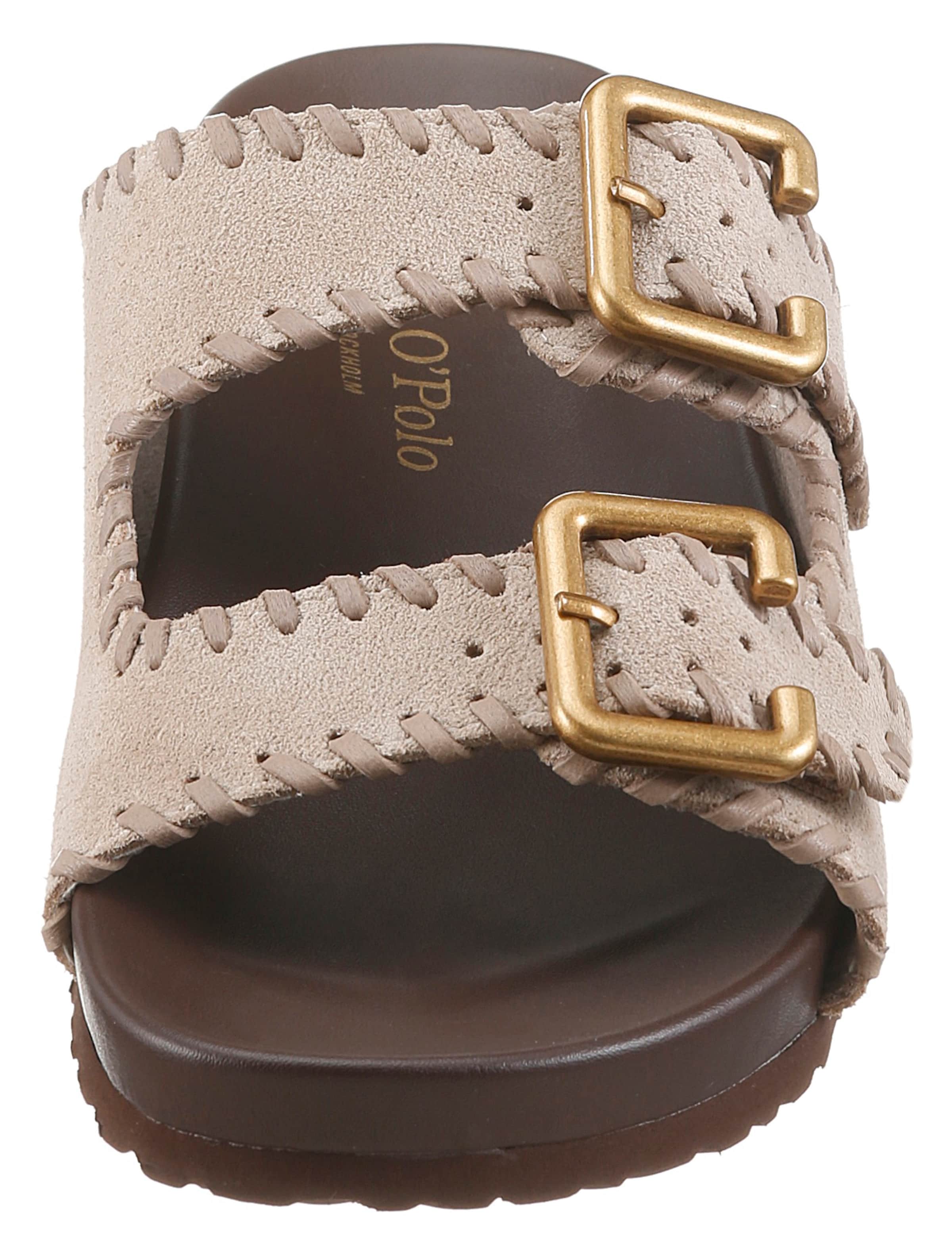 Marc O'Polo Muiltjes in Beige