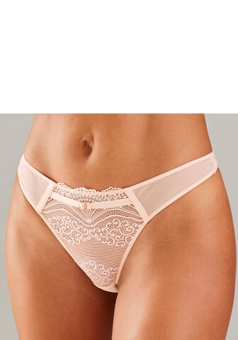 LASCANA Thong in Orange: front