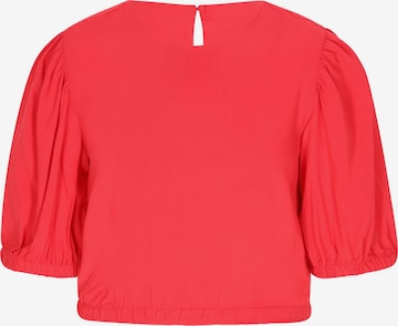 Chemisier 'Spring Summer' ECY en rouge : devant