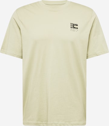 JACK & JONES T-shirt 'PRJCT' i grön: framsida