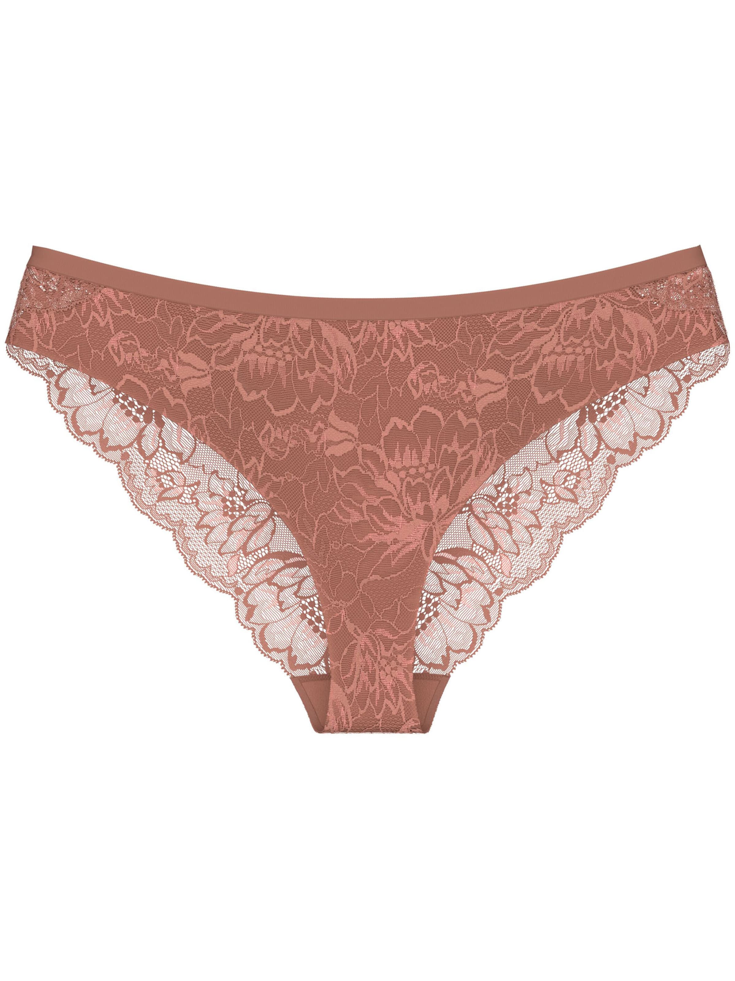 Slip ' Amourette Charm Brazilian ' TRIUMPH en violet : devant