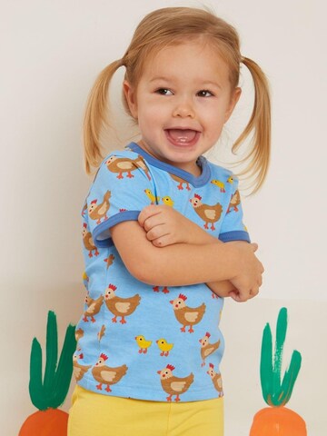 Toby Tiger Shirt 'Hühner-Druck' in Blue: front