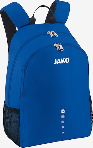 JAKO Sports Backpack in Blue: front