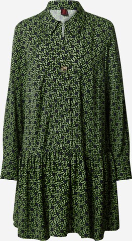 Robe-chemise Stefanel en vert : devant